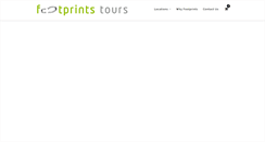 Desktop Screenshot of footprints-tours.com
